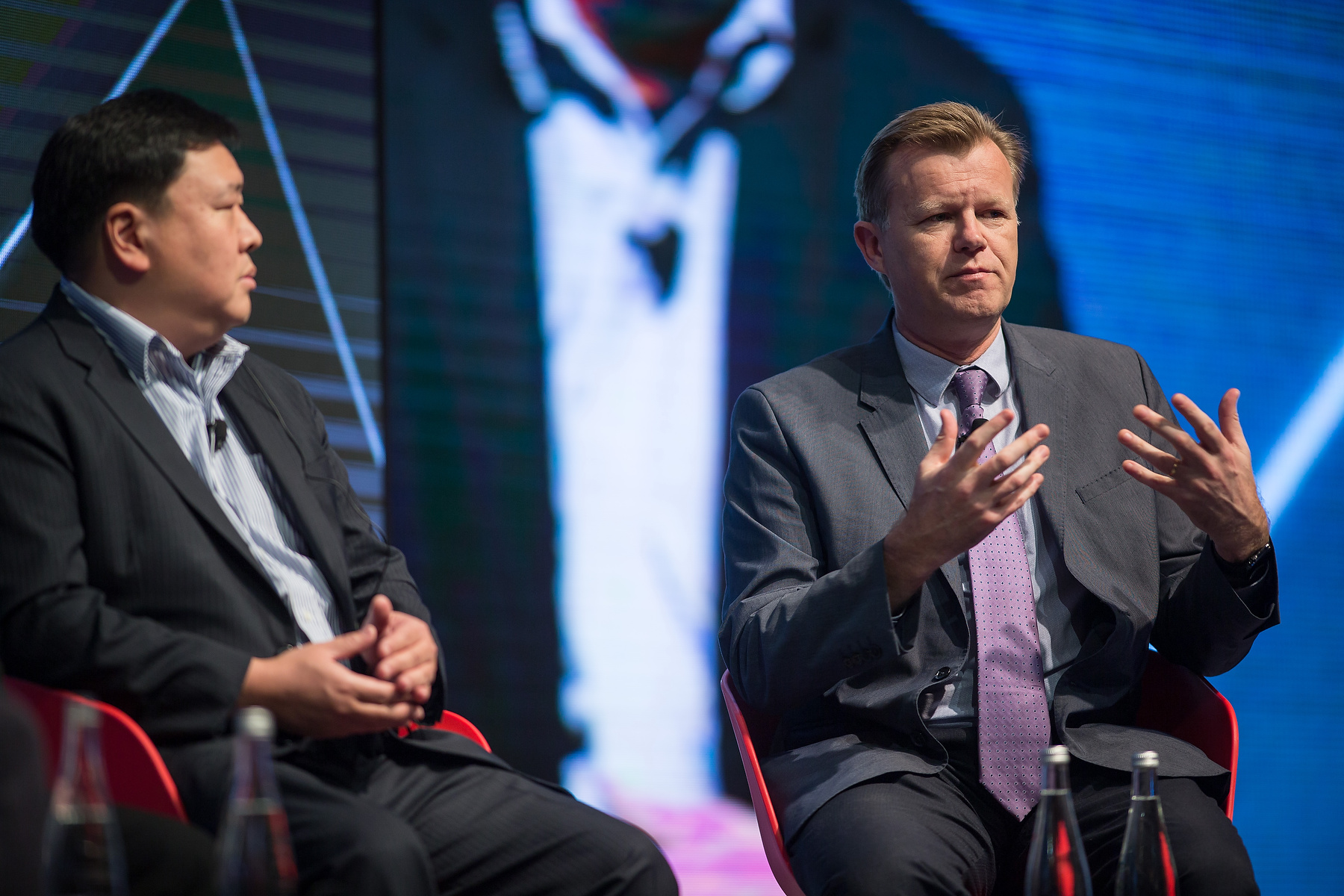 Michael Casey on panel with Pindar Wong